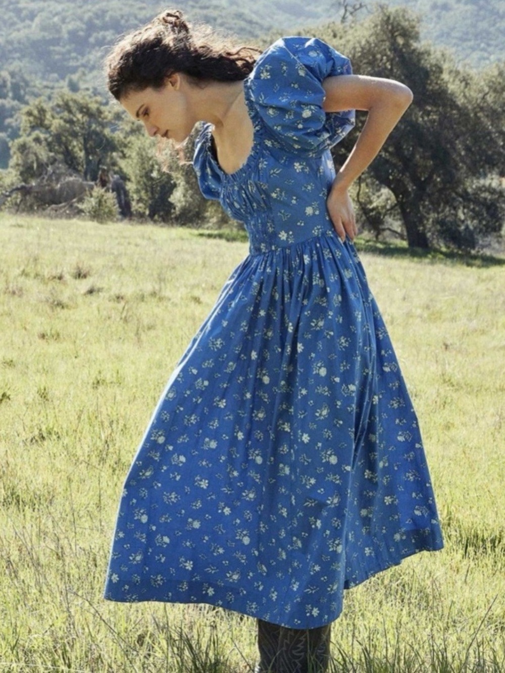 Doen Deia dress in Bouton de Rose XXS
